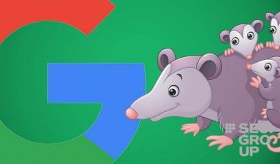 Опоссум и пингвин на страже Google!
